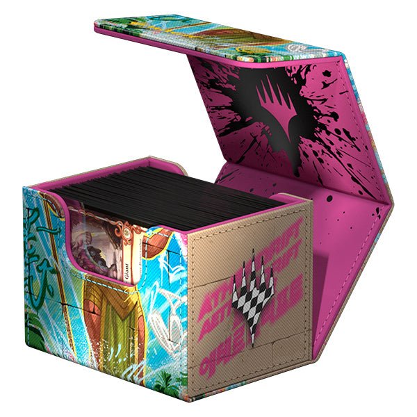 Sab - Sunen, Luxa Embodied - Sidewinder 100+ Xenoskin Deck Case (MTG Aetherdrift) - The Fourth Place