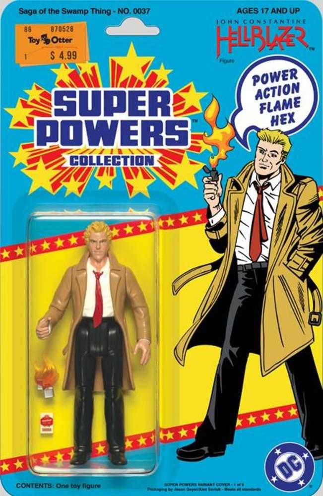 Saga Of The Swamp Thing 37 Facsimile Edition Cover C Super Powers Card Stock Variant (Mature) - The Fourth Place