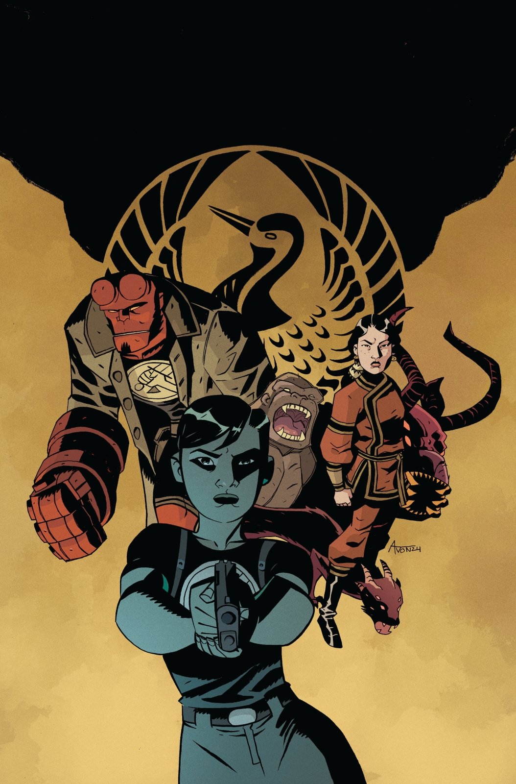 Shadow Of The Golden Crane #1 (Cover A) (Michael Avon Oeming) - The Fourth Place