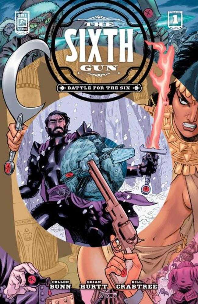 Sixth Gun Battle For The Six 1 (Of 3) Cover A Brian Hurtt - The Fourth Place