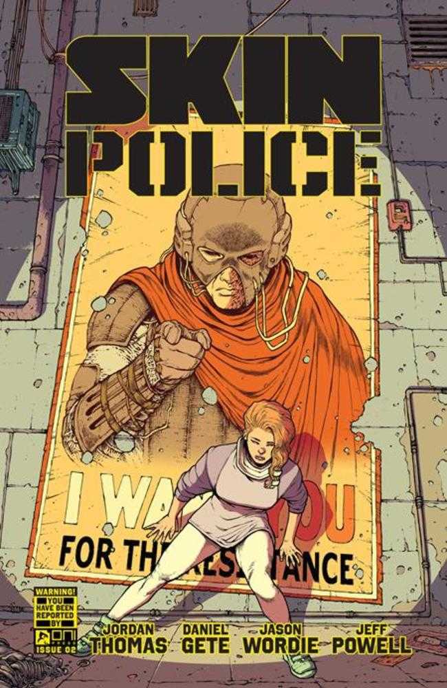 Skin Police #2 (Of 4) Cover A Daniel Gete & Jason Wordie (Mature) - The Fourth Place