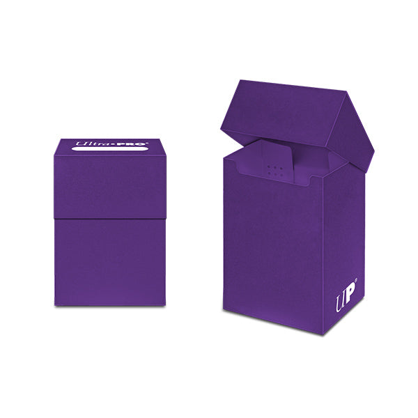 Ultra PRO Solid Color DECK BOX - Purple