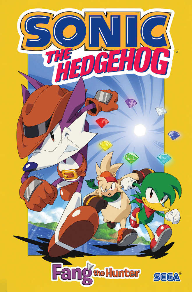 Sonic The Hedgehog Fang The Hunter TPB - The Fourth Place