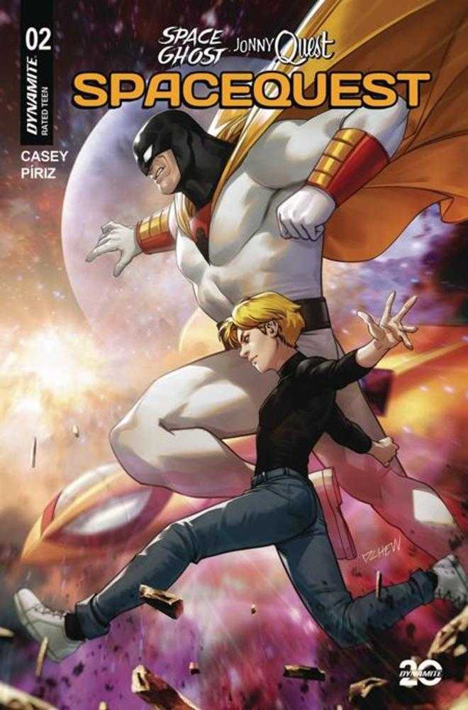 Space Ghost Jonny Quest Space Quest 2 Cover C Derrik Chew Variant - The Fourth Place