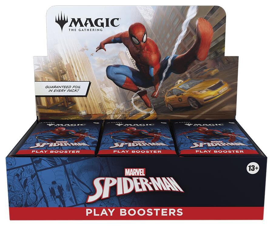 Magic The Gathering Marvel's Spider-Man Play Booster Box Magic The Gathering Marvel's Spider-Man Play Booster Box