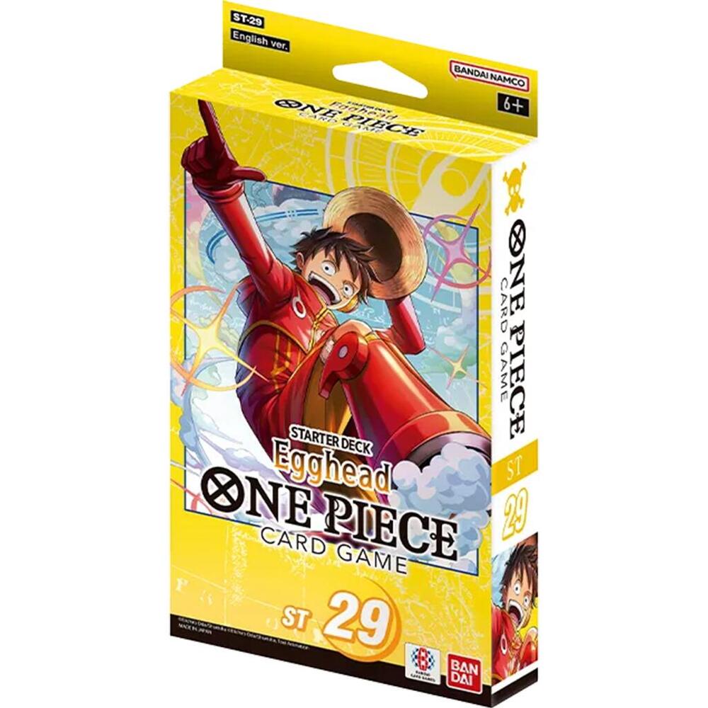 one piece tcg starter deck 1 Egghead Starter Deck (Yellow) - One Piece TCG: ST-29