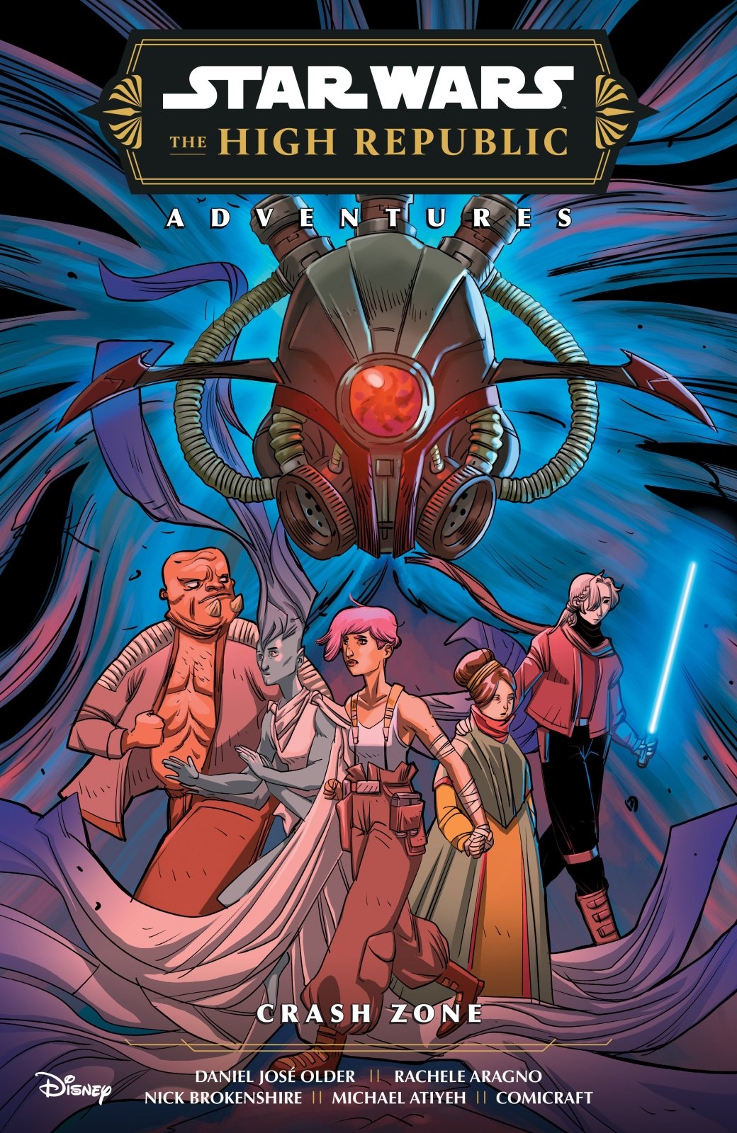 Star Wars High Republic Phase III Crash Zone TPB - The Fourth Place