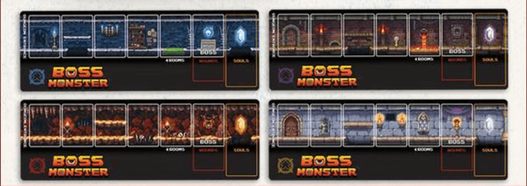 Super Boss Monster Individual Playmats (4-pack) - The Fourth Place
