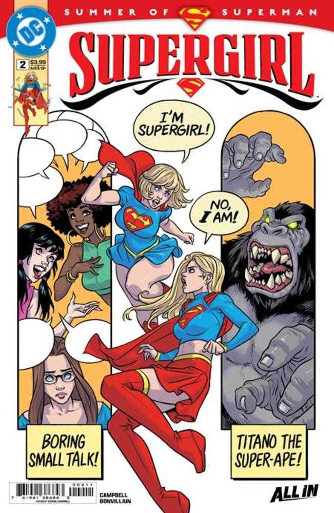 Supergirl 2 Cover A Sophie Campbell - The Fourth Place