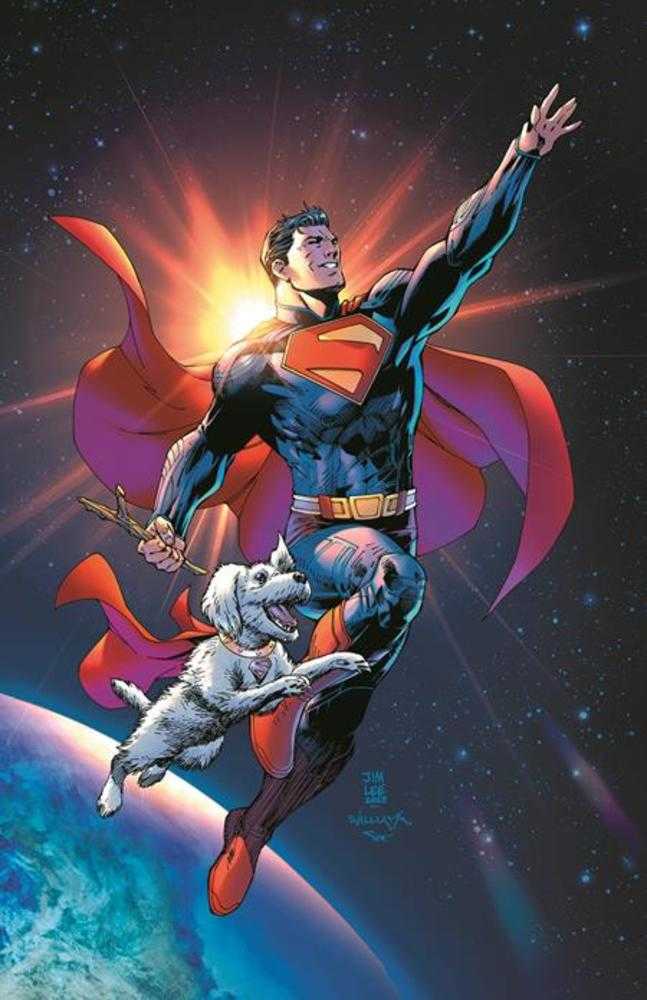 Superman Unlimited 1 Cover G Jim Lee Superman Movie Card Stock Variant - The Fourth Place