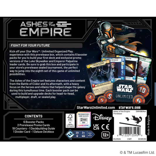 Ashes of the Empire: Prerelease Kit