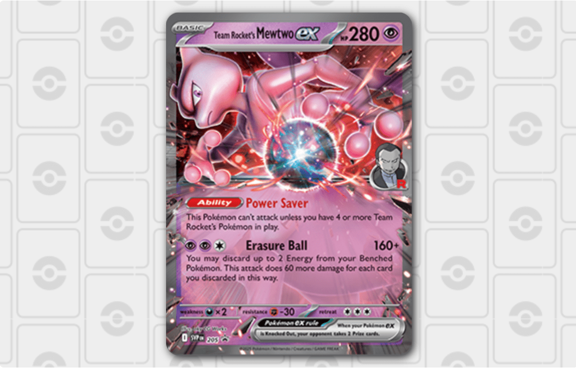 Team Rocket's MewTwo ex Box - Pokemon TCG - The Fourth Place