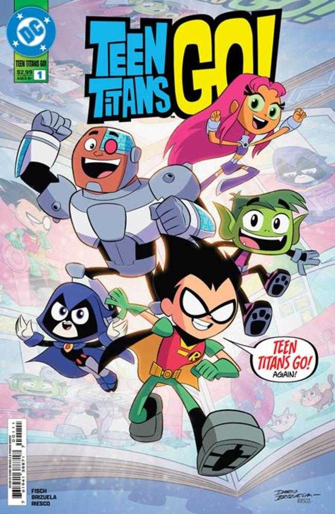 Teen Titans Go #1 Cover A Dario Brizuela - The Fourth Place