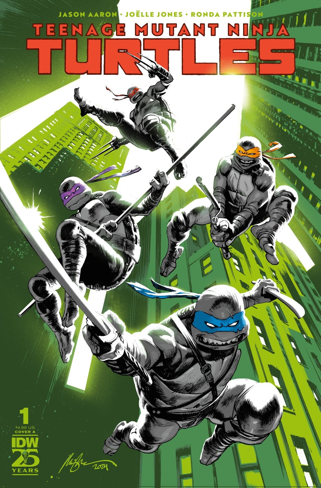 Teenage Mutant Ninja Turtles (2024) #1 Cover A (Albuquerque) - The Fourth Place