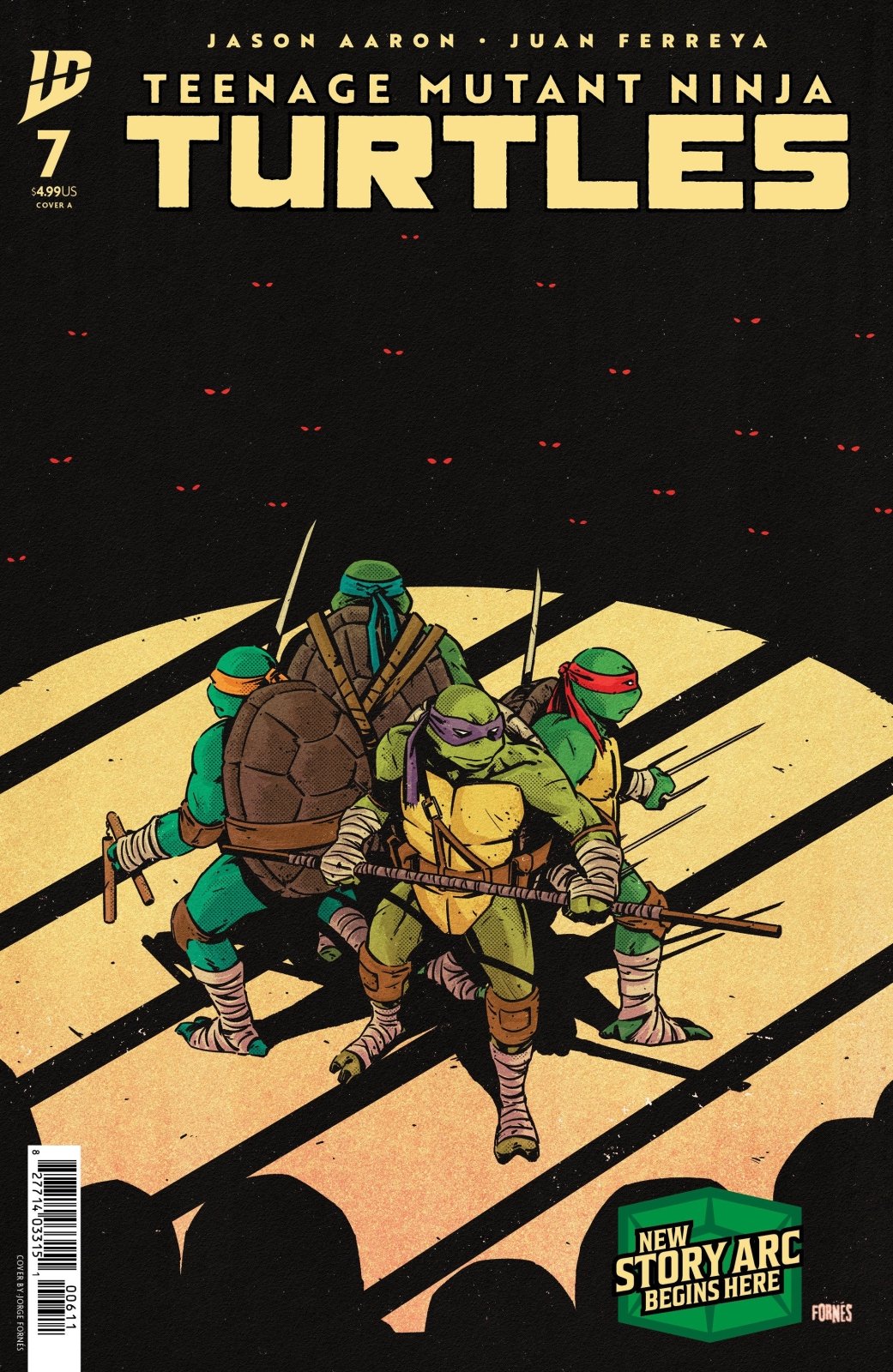 Teenage Mutant Ninja Turtles #7 Cover A (FornéS) - The Fourth Place