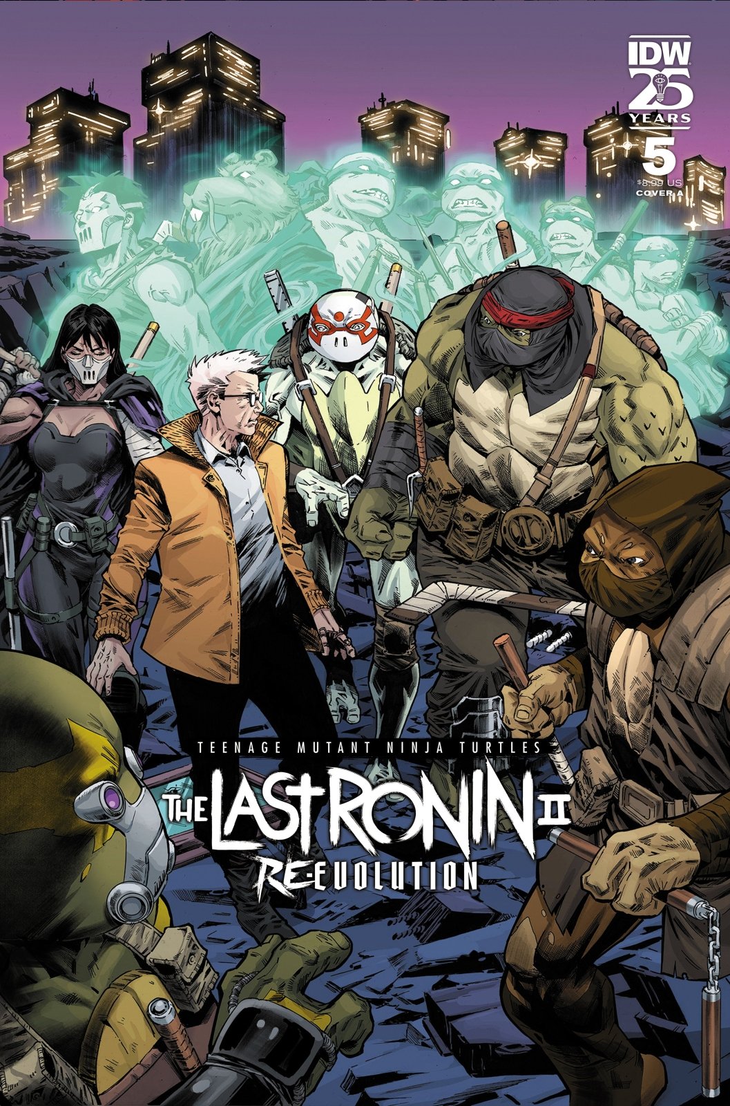Teenage Mutant Ninja Turtles The Last Ronin II Re Evolution 5 Cover A Escorzas (Mature) - The Fourth Place