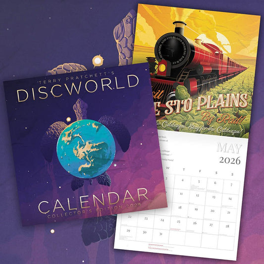 Terry Prachett's Discworld Calendar 2026 (Collector's Edition - Imported) - The Fourth Place