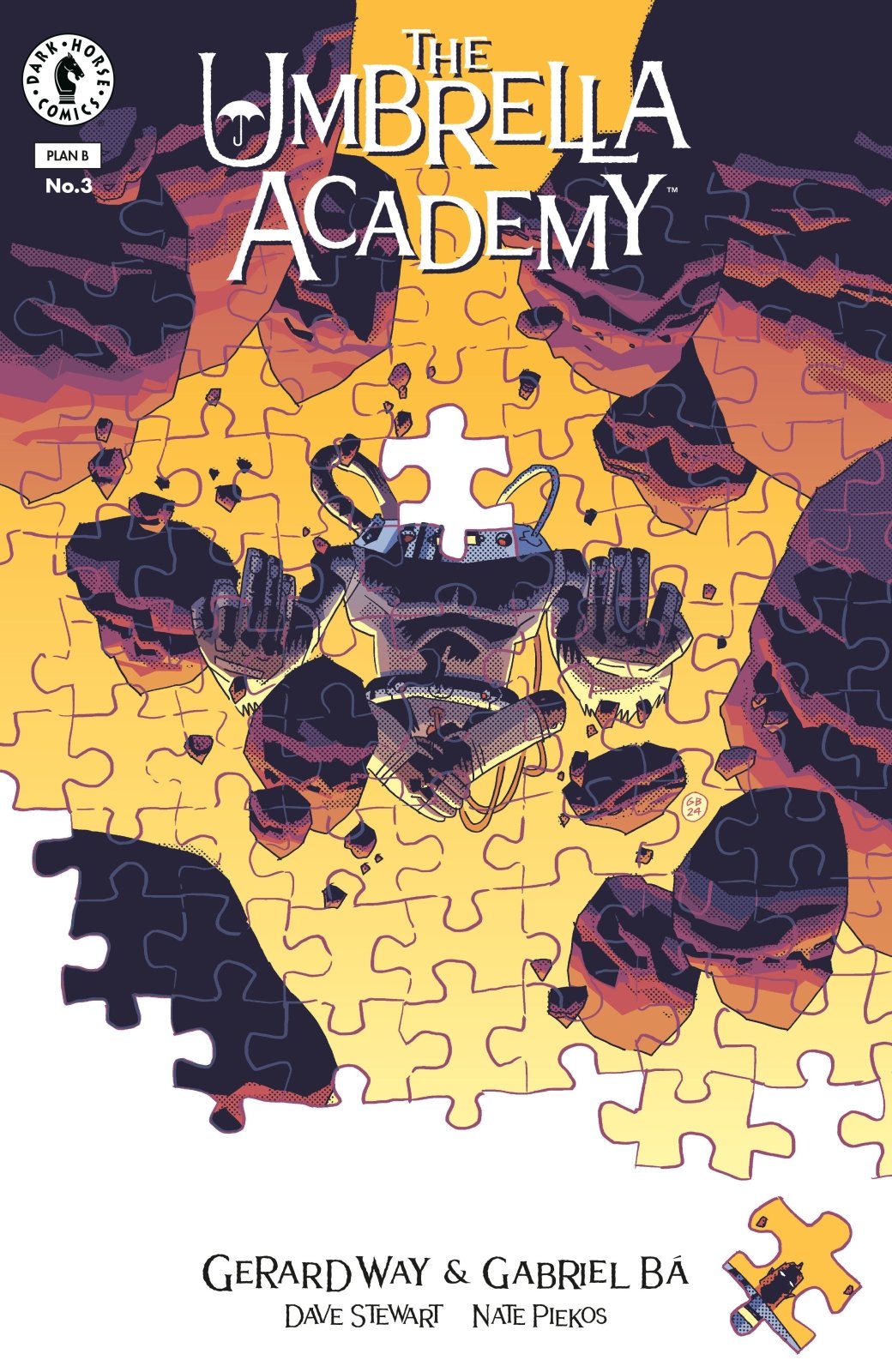 The Umbrella Academy: Plan B 3 (Cover A) (Gabriel Bá) - The Fourth Place