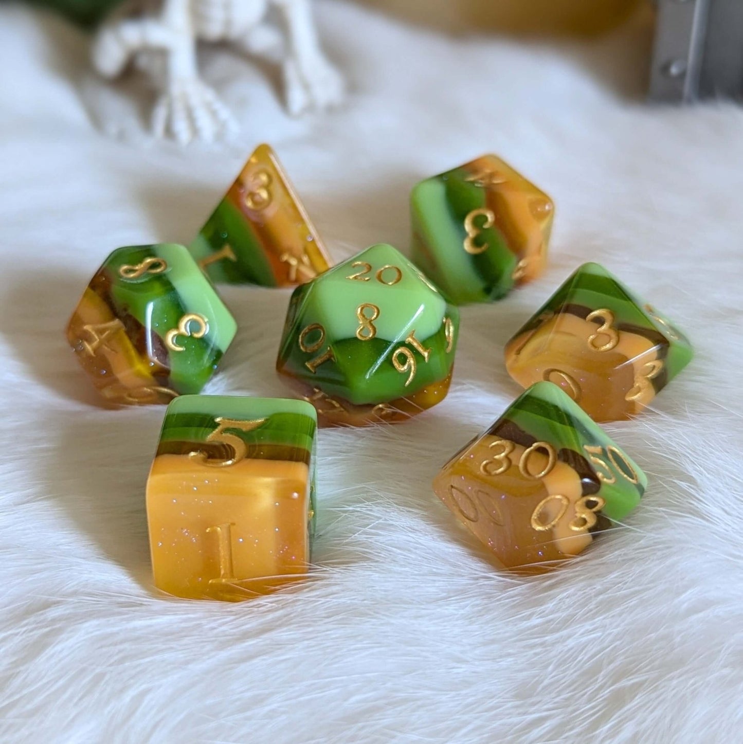 Timberlight - 7 Dice Set - The Fourth Place