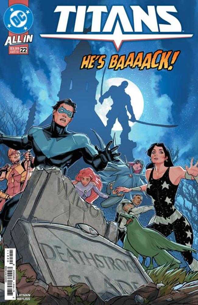 Titans 22 Cover A Pete Woods - The Fourth Place