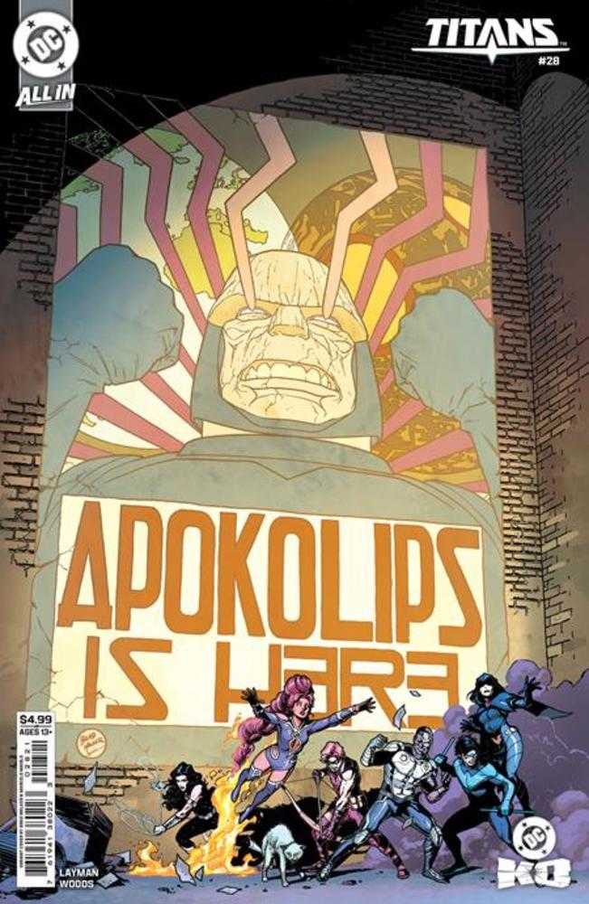 Titans 28 Cover B Brad Walker Card Stock Variant (DC K.O.) - The Fourth Place