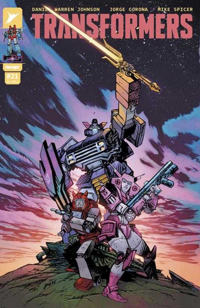 Transformers 21 Cover A Daniel Warren Johnson & Mike Spicer - The Fourth Place
