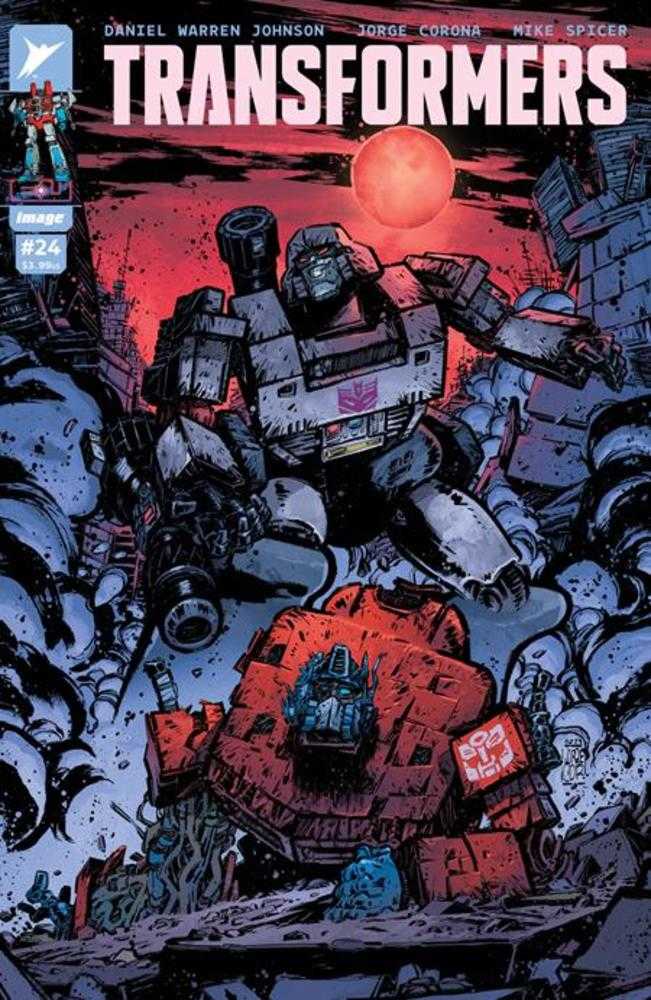 Transformers 24 Cover B Jorge Corona & Mike Spicer Variant - The Fourth Place