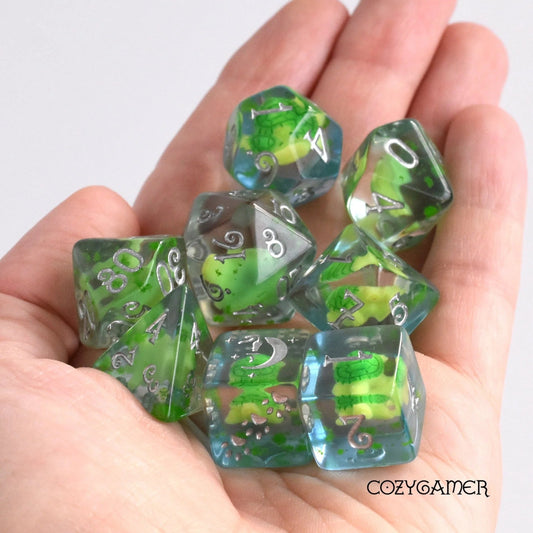 Turtle - 7 - Dice Set - The Fourth Place