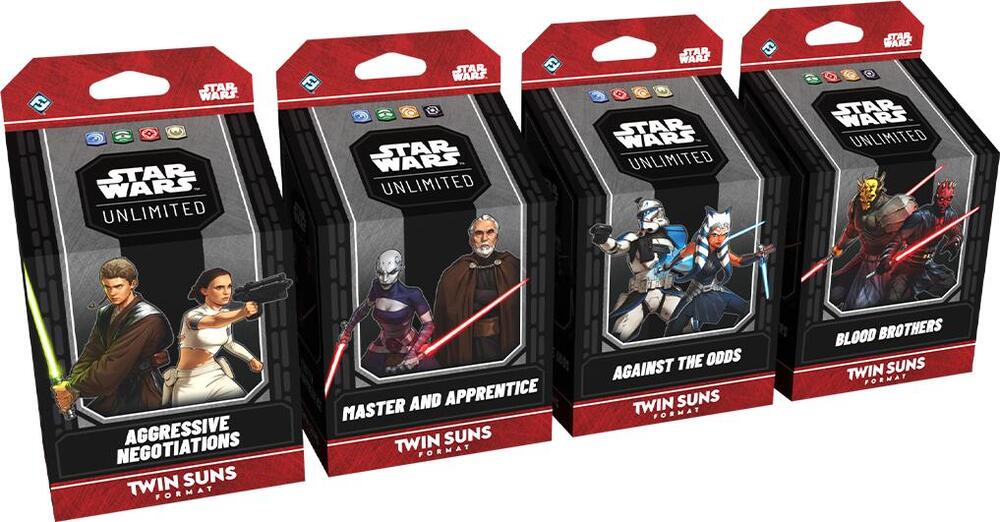 Twin Suns 4-Deck Set (2026) - Star Wars: Unlimited