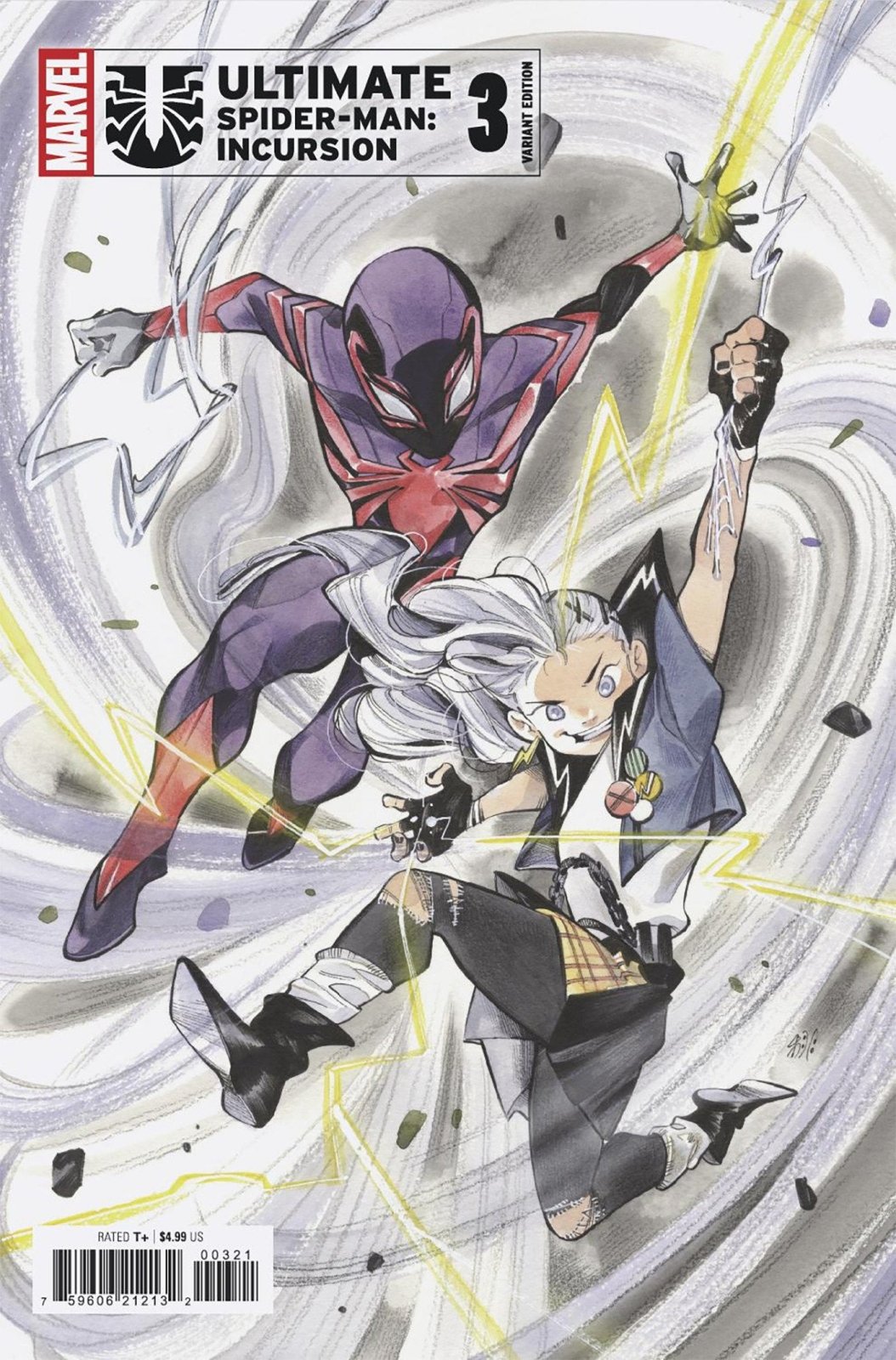 Ultimate Spider - Man: Incursion 3 Peach Momoko Variant - The Fourth Place