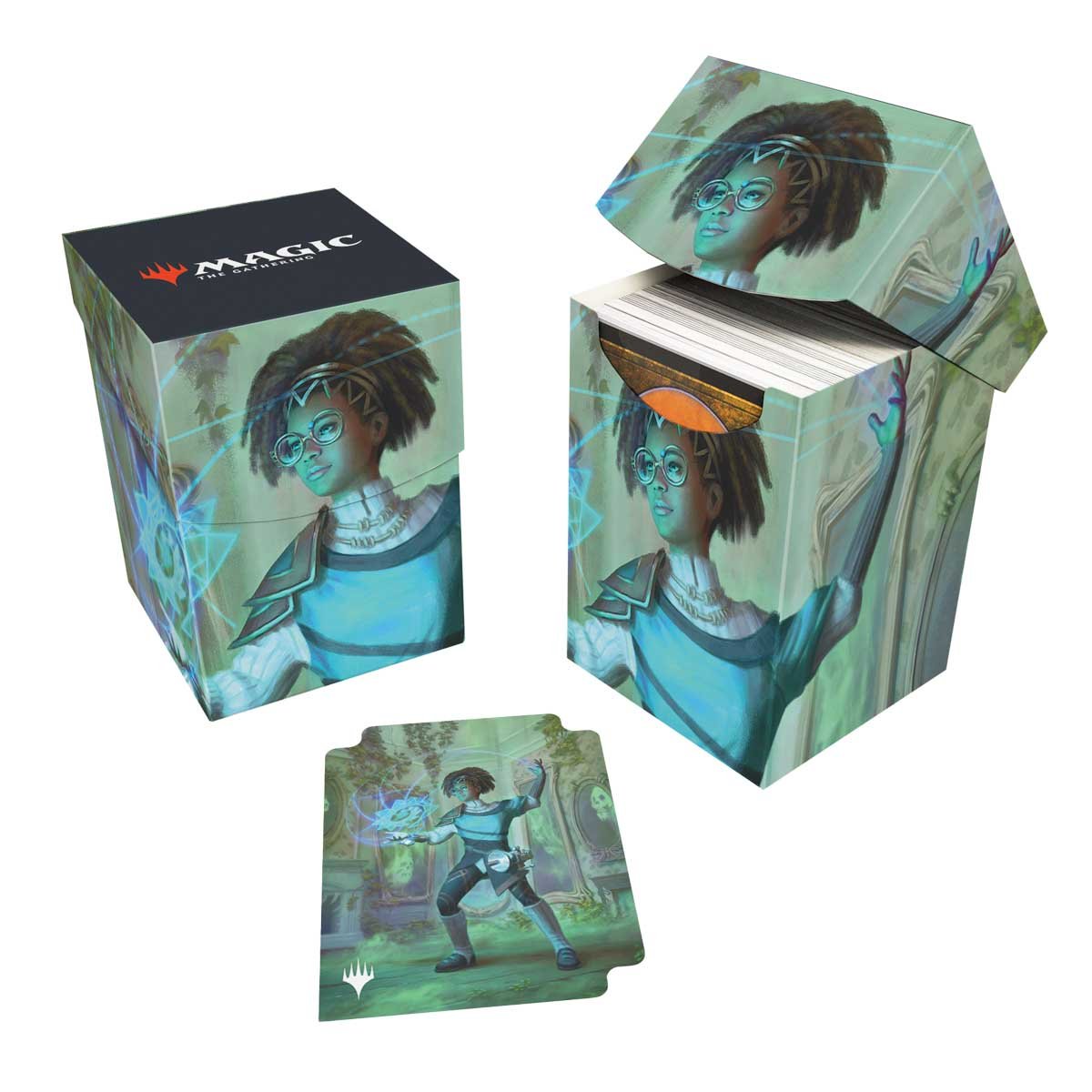 Ultra - PRO Deckbox: MTG - Duskmourn - Zimone, Mystery Unraveler - The Fourth Place