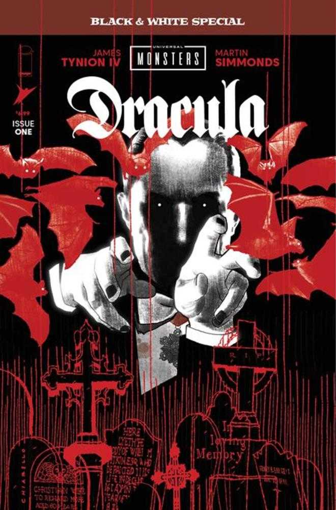 Universal Monsters Dracula Black & White Special 1 (Of 2) Cover B Mark Chiarello Variant (Mature) - The Fourth Place