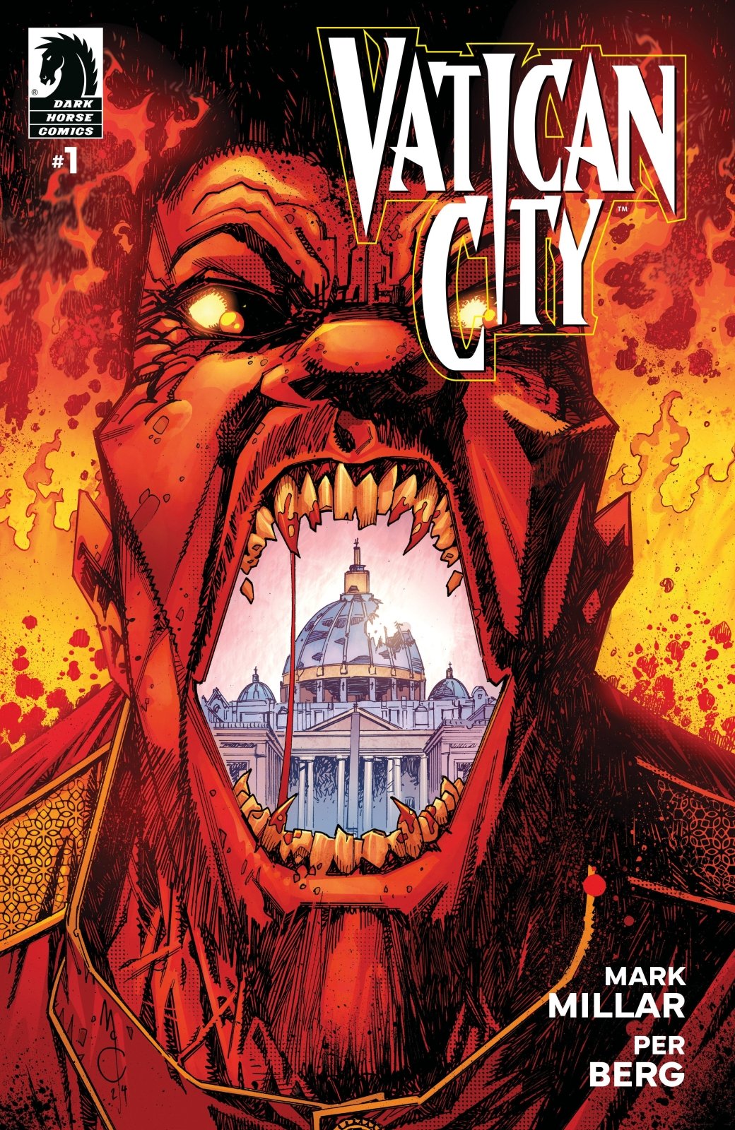 Vatican City 1 Cover C Mccrea (Mature) - The Fourth Place