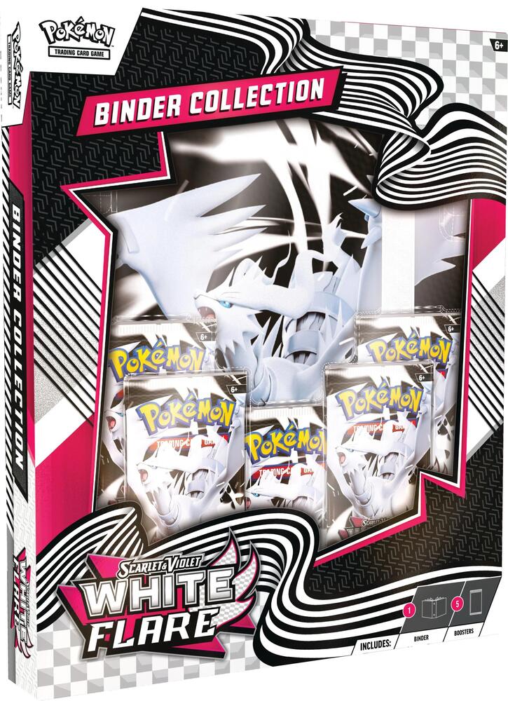 White Flare Binder Collection - Pokemon Scarlet & Violet
