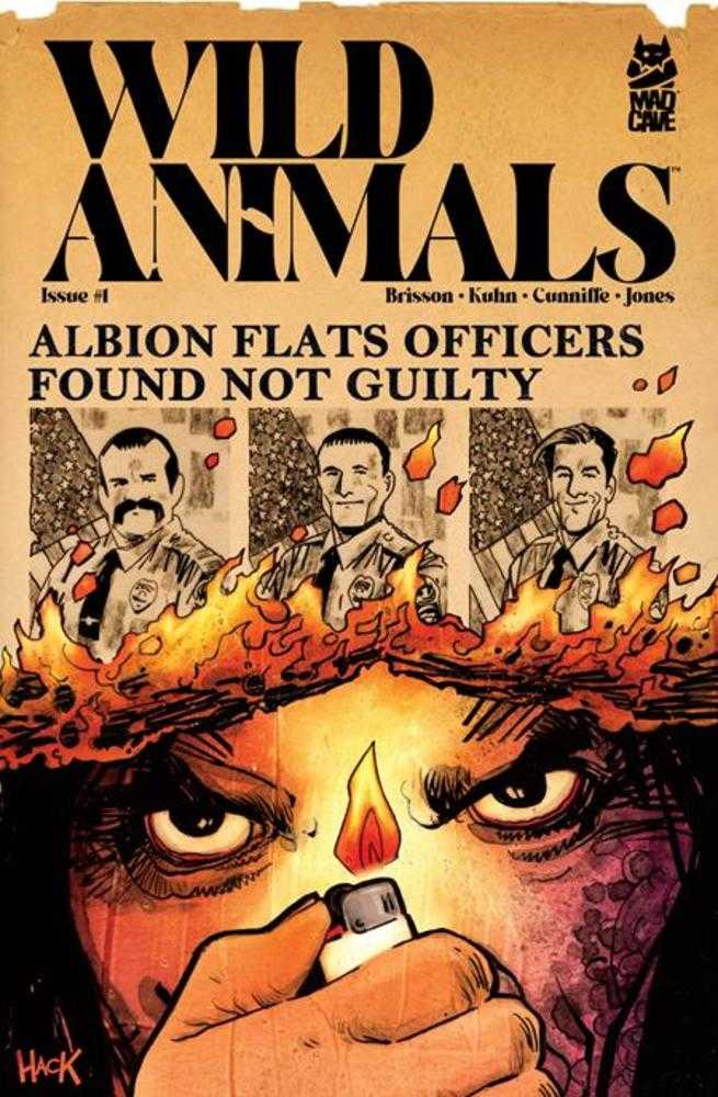 Wild Animals 1 (Of 5) Cover B Robert Hack Variant - The Fourth Place