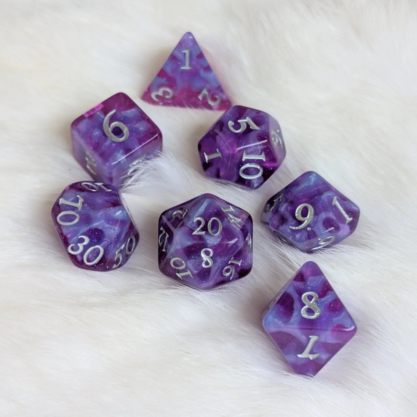 Witch Bolt - 7-Piece Dice Set