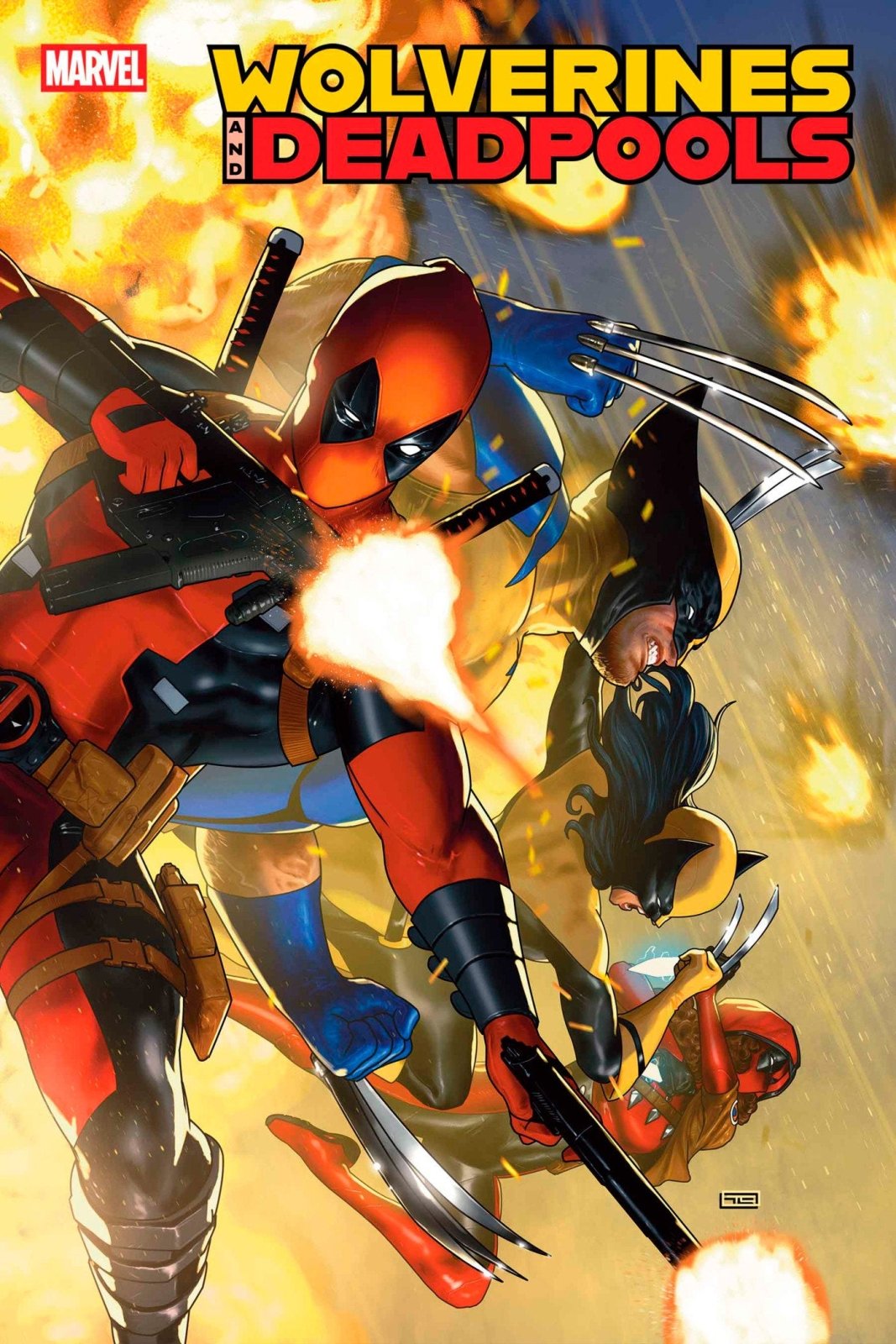 Wolverines & Deadpools 1 Taurin Clarke Variant - The Fourth Place