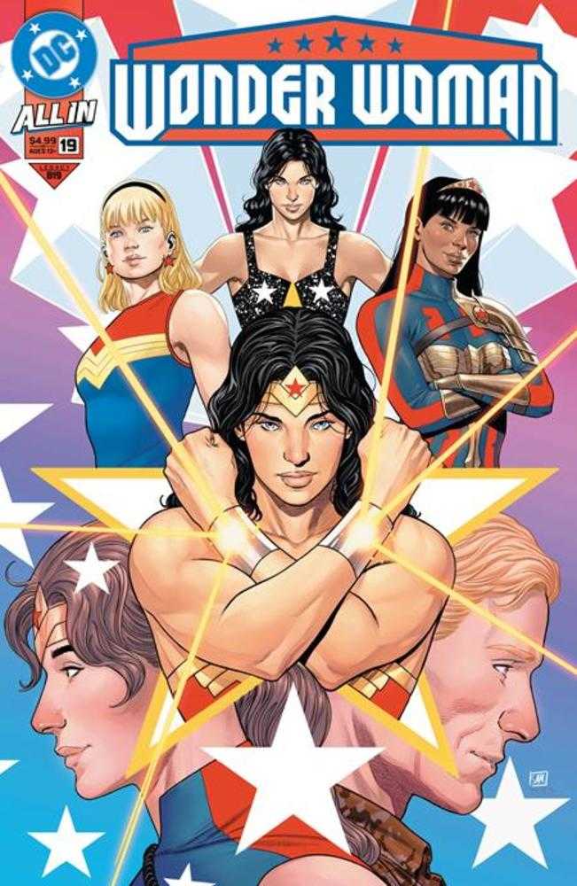 Wonder Woman 19 Cover A Daniel Sampere Wraparound - The Fourth Place