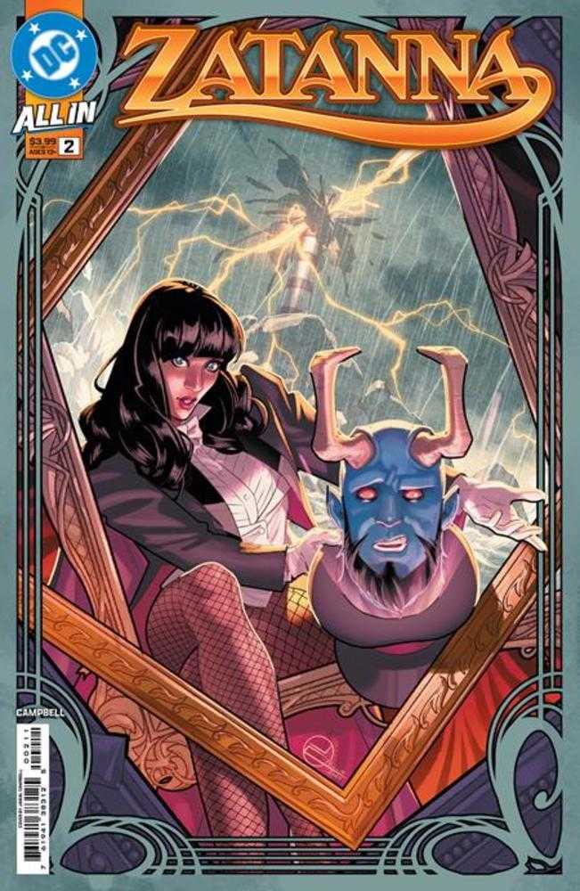Zatanna 2 (Of 6) Cover A Jamal Campbell - The Fourth Place