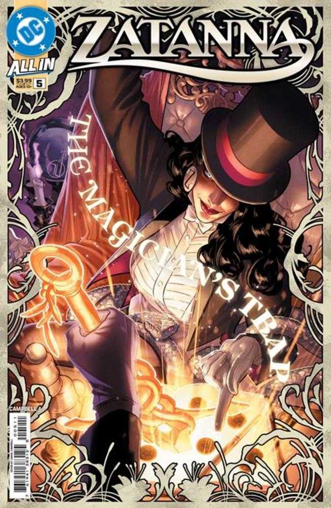 Zatanna 5 (Of 6) Cover A Jamal Campbell - The Fourth Place