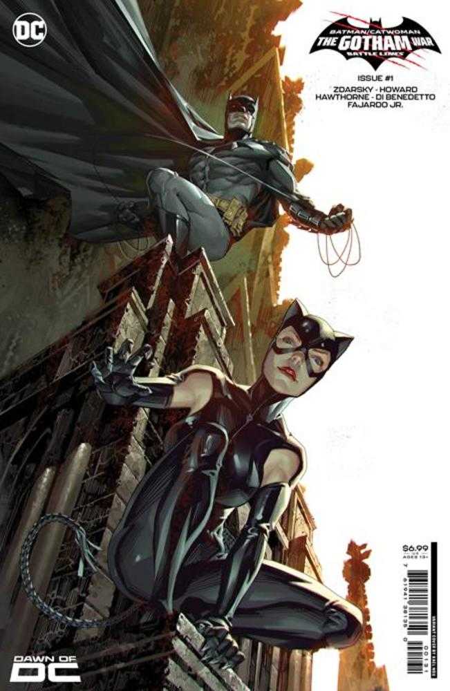 Batman Catwoman The Gotham War Battle Lines #1 (One Shot) Cover C Kael Ngu Card Stock Variant - The Fourth Place
