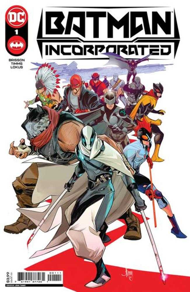 Batman Incorporated #1 Cover A John Timms - The Fourth Place