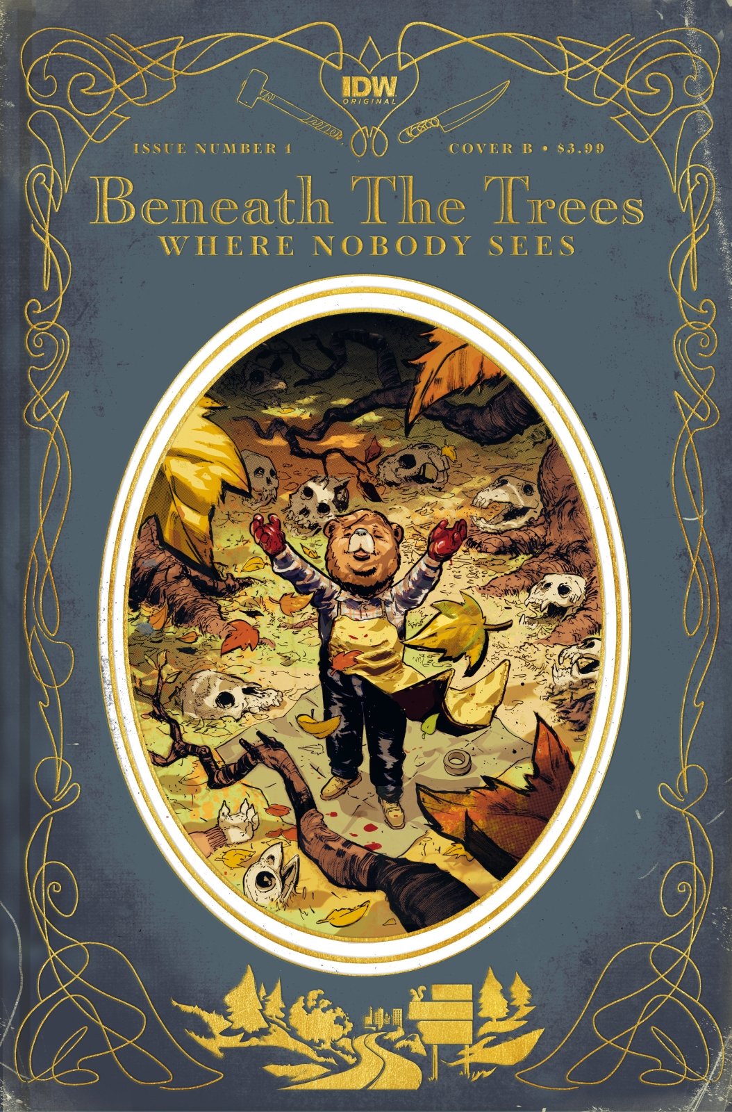 Beneath The Trees Where Nobody Sees #1 Variant B (Rossmo Storybook Variant) - The Fourth Place