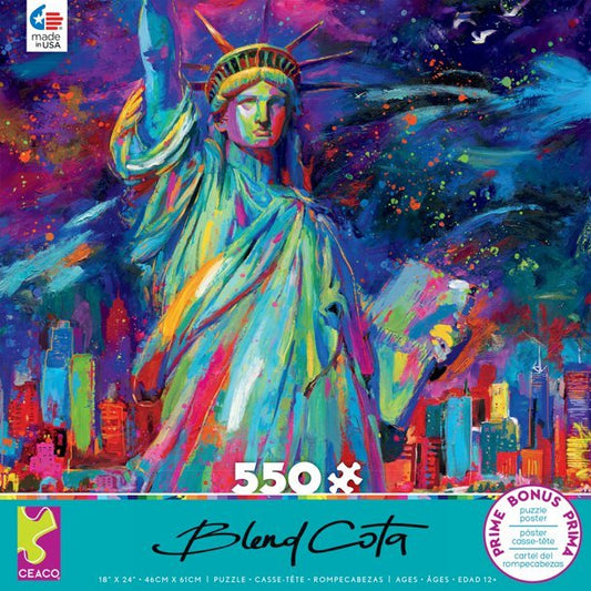 Blend Cota Puzzle: 550 Pieces (1 of 2) - The Fourth Place