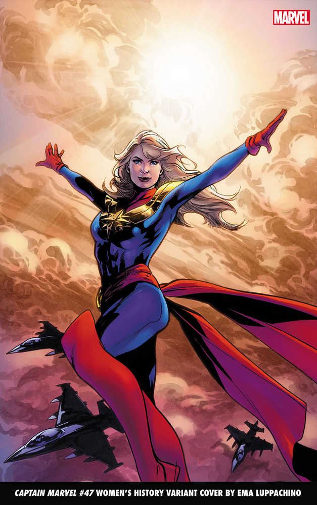 Captain Marvel #47 Lupacchino Womens History Month Variant - The Fourth Place