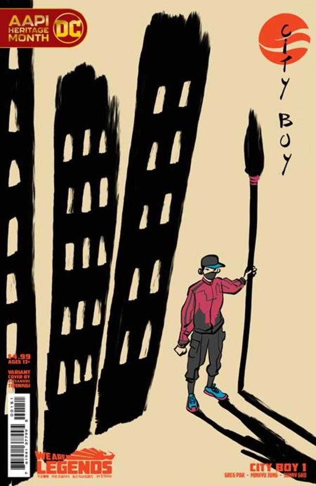 City Boy #1 (Of 6) Cover C Alexandre Tefenkgi Aapi Heritage Month Card Stock Variant - The Fourth Place