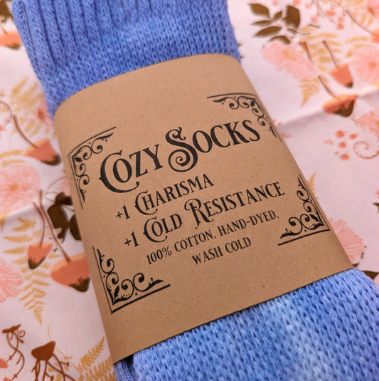 Cozy Socks: Eggplant - The Fourth Place