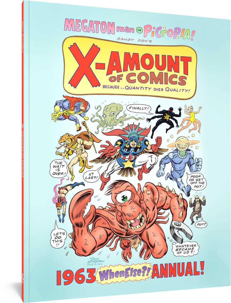 Fantagraphics Underground X-Amount Of Comics - The Fourth Place