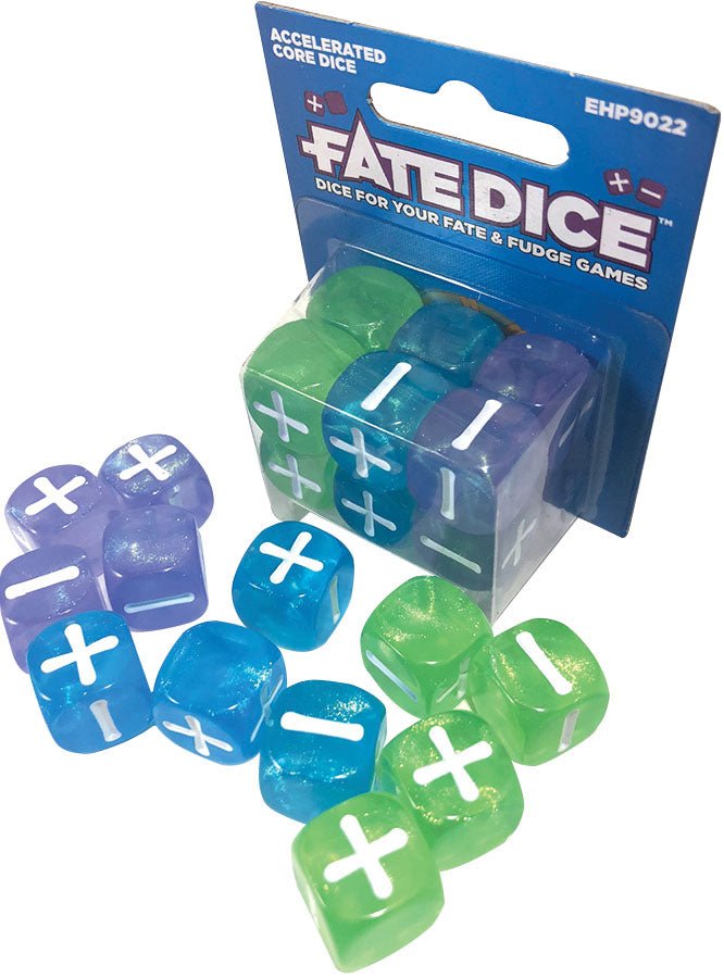 Fate Core RPG: Fate Dice - Accelerated Core (12) - The Fourth Place