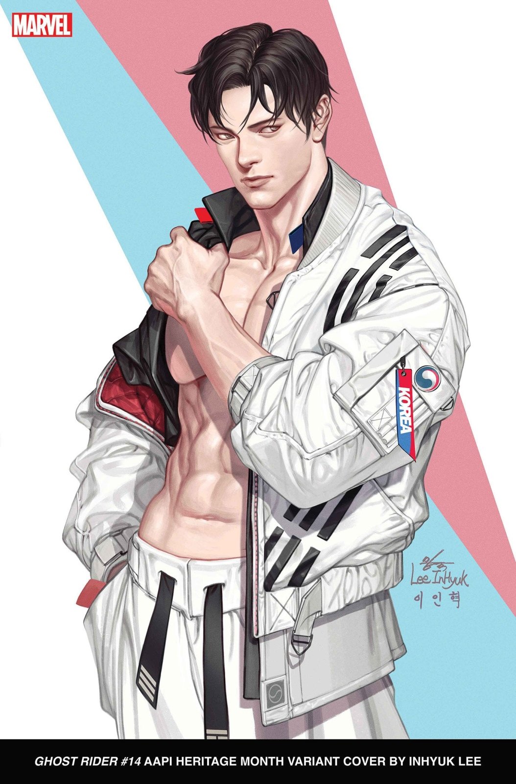 Ghost Rider 14 Inhyuk Lee Taegukgi Aapi Heritage Month Variant - The Fourth Place